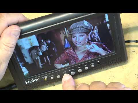 Haier Portable Digital TV picked up for 1 dollar will it work