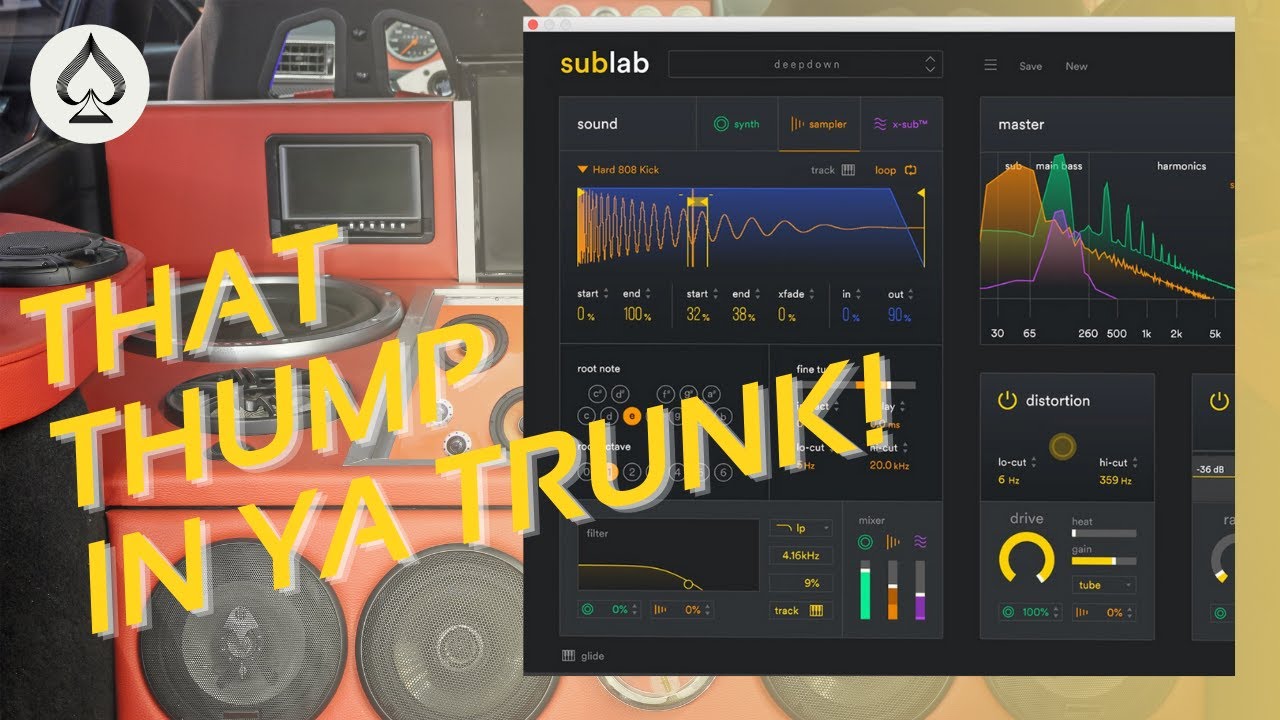 The BEST 808 PLUGIN EVER! #SubLab