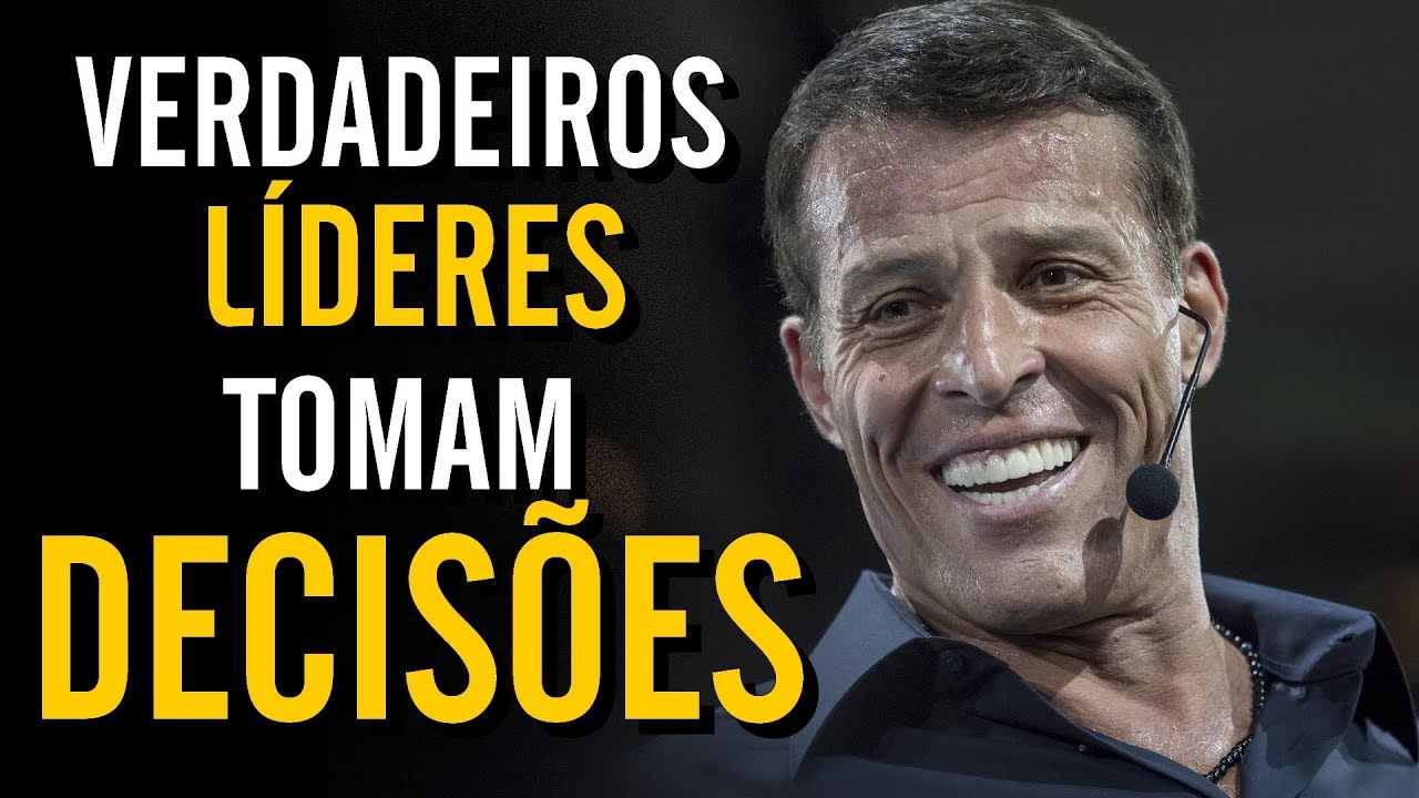 TONY ROBBINS DUBLADO EM PORTUGUÊS  TOMADA DE DECISÕES É PODER