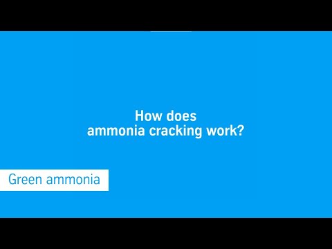 How does ammonia cracking work?