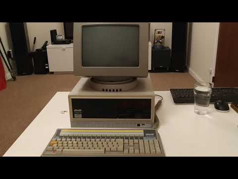 Olivetti M24 PC Booting 16/07/2019