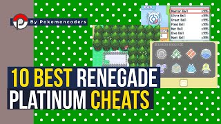 10 Best Renegade Platinum Cheats