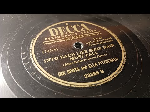 "Into Each Life Some Rain Must Fall" by The Ink Spots and Ella Fitzgerald 1944