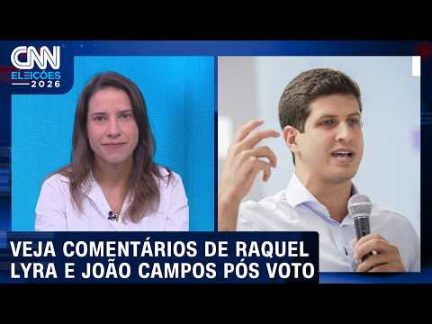 Raquel Lyra diz terminar campanha “com gratidão”; Campos cita “campanha propositiva” | CNN ELEIÇÕES
