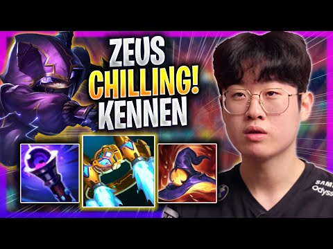 ZEUS TRIES KENNEN WITH NEW BUFFS! - T1 Zeus Plays Kennen TOP vs Jayce! | Season 2023