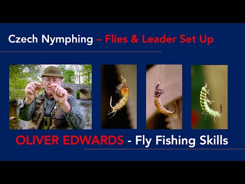 The 3 Fly Leader Set Up for Czech Nymphing - Fishing Skills with Oliver Edwards
