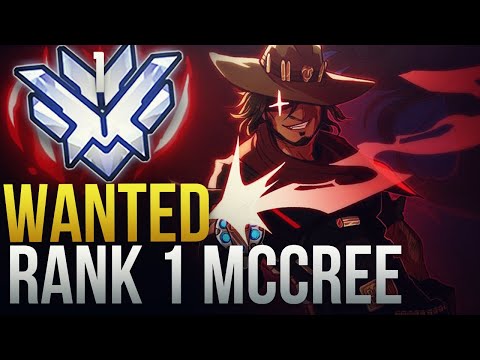 WANTED - RANK 1 McCREE GOD WITH NEW MCCREE BUFF - Overwatch Montage