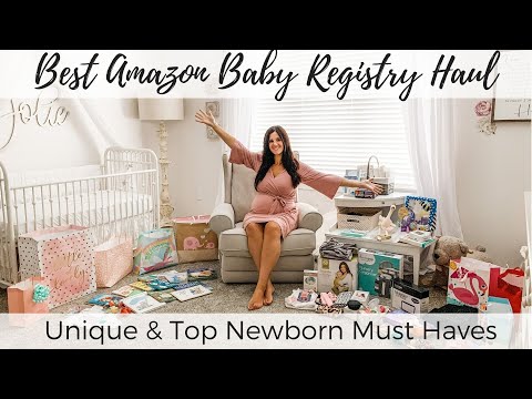 Baby Registry Must Haves; Amazon Registry Haul; What To ...