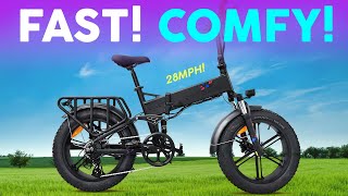 Full Suspension Folding Electric Bike! - Engwe Engine Pro Review