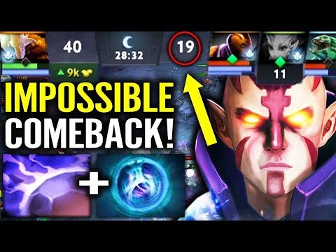 Holy Cow!! This man CARRY all | Anti-Mage 7K mmr Comeback Dota 2