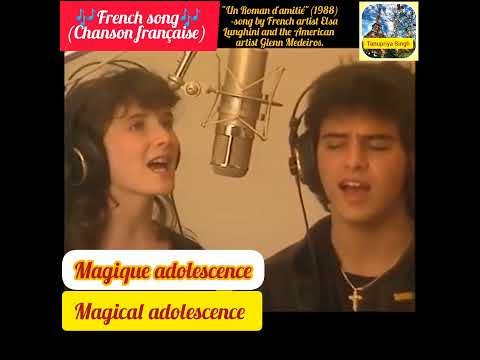 ❤️🎶French song-"Un Roman d'amitié"-few lines translation(📝VOCAB in Description)🌟(French-English)