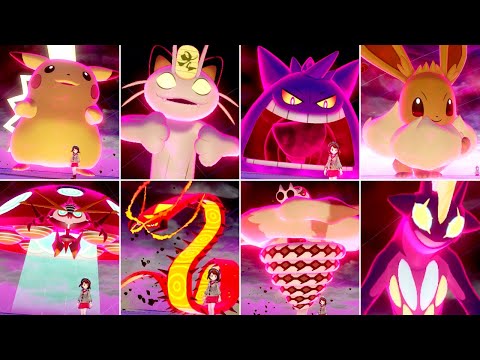 Pokémon Sword & Shield - All Gigantamax Moves