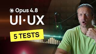 Claude Opus 4.8 for UI/UX Design. 5 Projects. Is it good?
