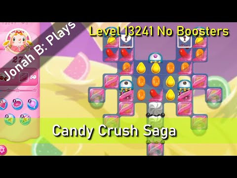 Candy Crush Saga Level 13241 No Boosters