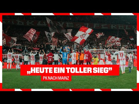 "Fate was on our side" - Press conference after Mainz | 1. FC Köln - 1. FSV Mainz 05 2:1