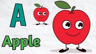 English Abcd A To Z Alphabets With Pictures : #kidseducation