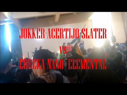 Jokker-Acertijo-Slater Vs Erreka-Nano-Elemental [Batallas Ceat Exhibición 2017]