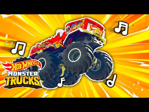 Capa de Mais Potência!" | Hot Wheels Monster Trucks Power Smashers Videoclipe da Música Oficial