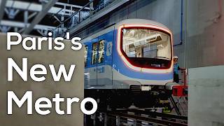 Inside the Newest Trains of Paris Metro!
