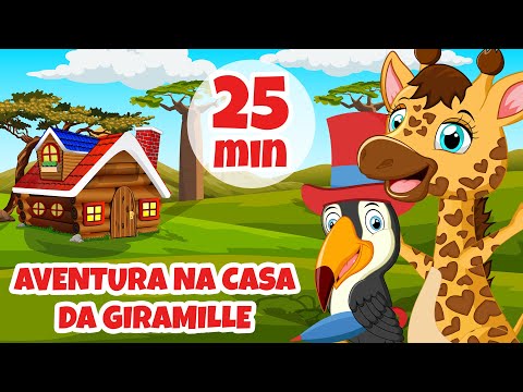 Aventura na casa da Giramille - 25 min | Desenho Animado Musical