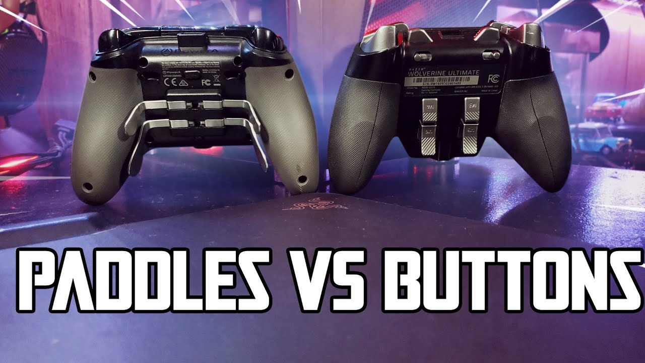 Paddles VS Buttons (Pro Controllers)