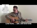 Love Hurts Cover with Lyrics/Chords to Play ...