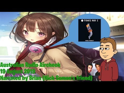 Australian Radio Aircheck 19 August 2019