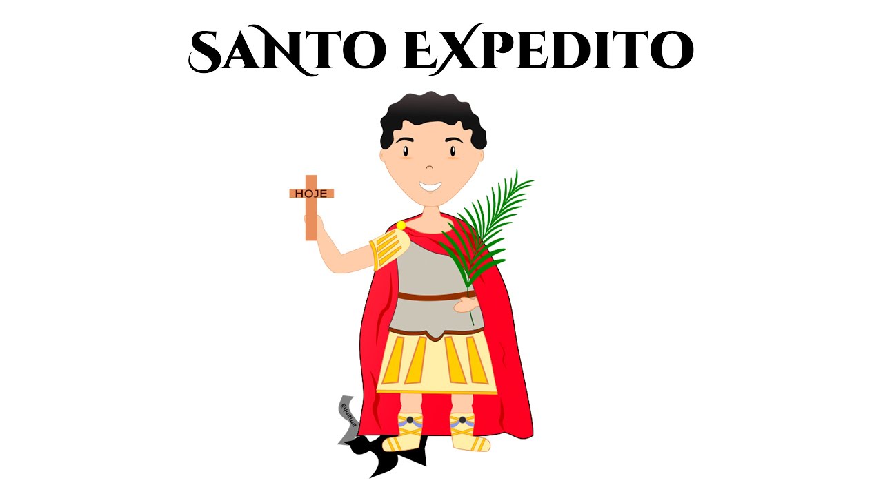 SANTO EXPEDITO | DESENHOS BÍBLICOS | CATEQUESE