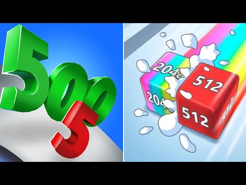 Digit Shooter VS Jelly Run 2048 - Android iOS Gameplay #11 EP11