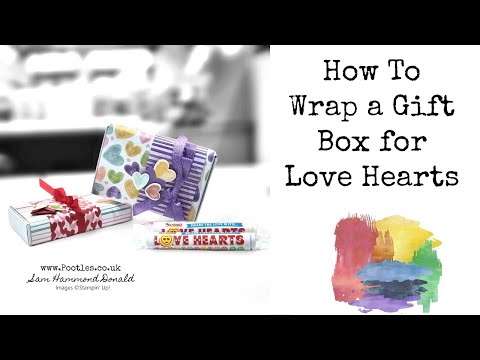 How To Wrap a Gift Box for Love Hearts