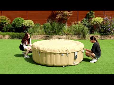 How to set up a Lay-Z-Spa hot tub with UltraFit built-in pump