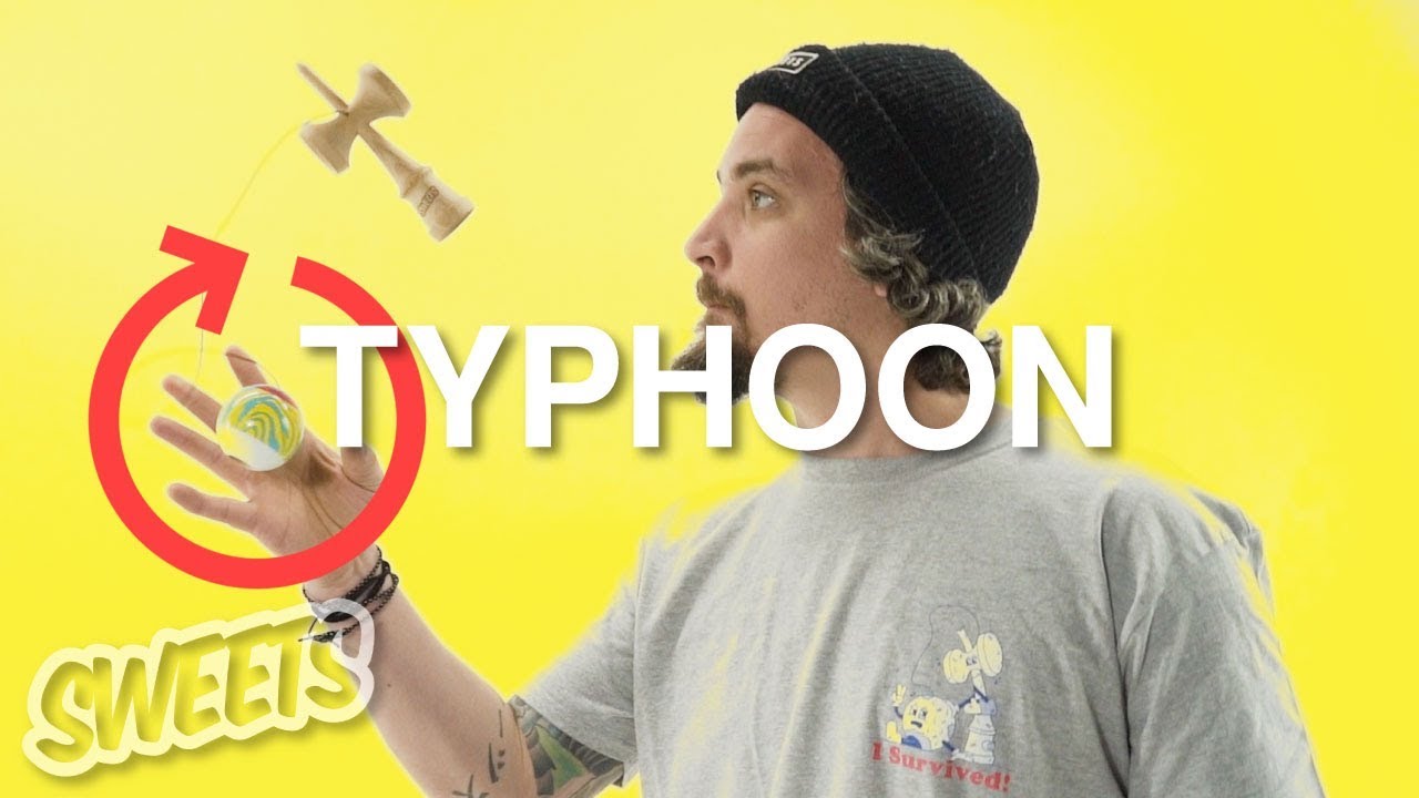 How to TYPHOON - Kendama Trick Tutorial - Sweets Kendamas