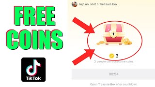 Si te merni Coins FREE ne TikTok LIVE (Treasure Box)