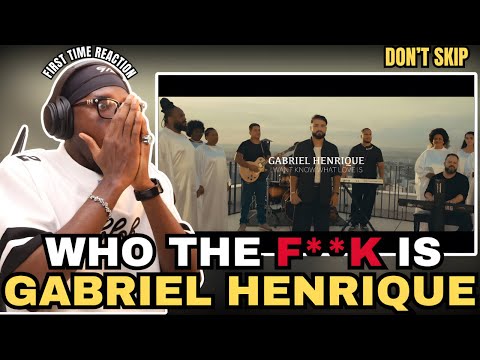 WHO THE F**K IS Gabriel Henrique | I Want to Know What Love Is | #gabriel #reaction #reaction