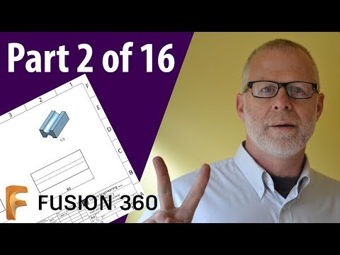 Learn Fusion 360 the basics Part 2