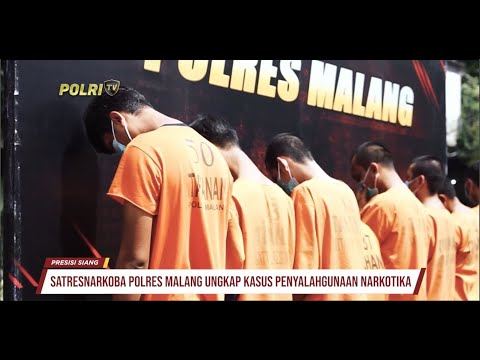 PRESISI UPDATE : PENGUNGKAPAN KASUS NARKOBA DI MALANG 14/02/2024 13.00