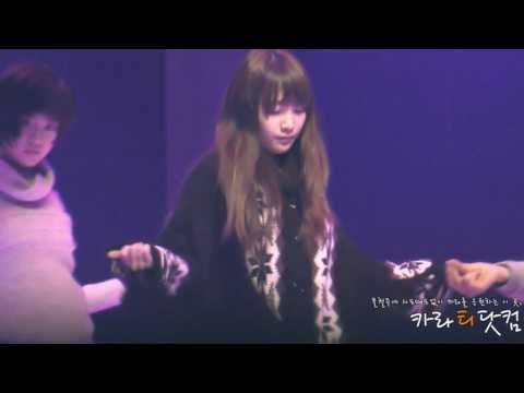 [FanCam]101230 Jiyoung - Fergalicious Rehearsal Music Festival