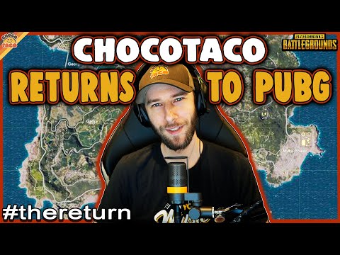 chocoTaco's FIRST WIN in PUBG After Returning to Try the New Revive System #thereturn