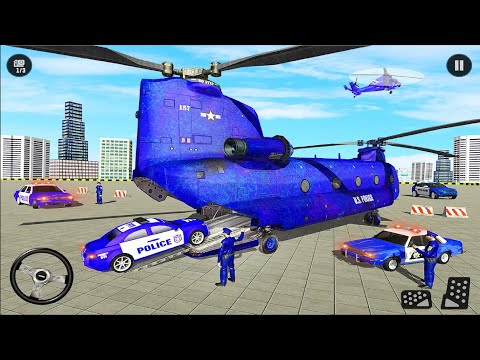 Police Car Cargo Transport Simulator 3D-US Truck Transporter Trailer Driver Android GamePlay Part #4
