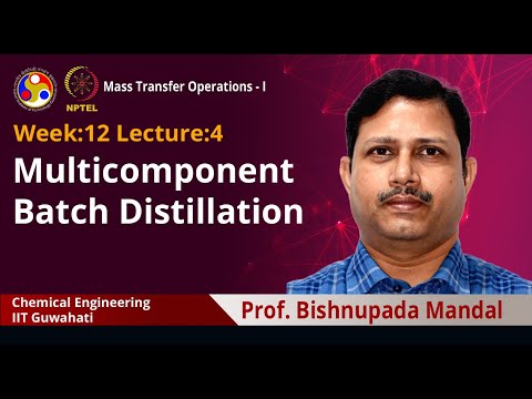 Mass Transfer Operations I introduction video