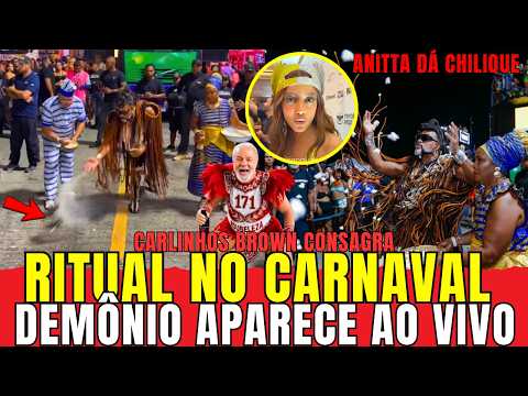 Satanic ritual at the opening of Carnival 2026 is shocking and chilling - Anitta mocks missionaries.