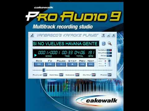 MIDI SI NO VUELVES HAVANA GENTE DE ZONA SALSA