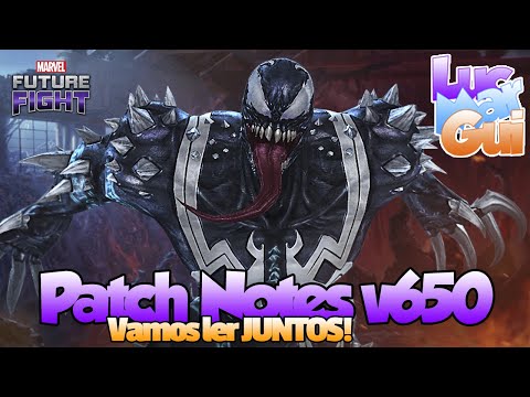 Notas da Atualização da v650 - Vamos ler JUNTOS - Marvel Future Fight