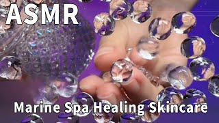 Spa skin care, sleep-aiding scene simulation, visual therapy #asmr sleep-aiding video