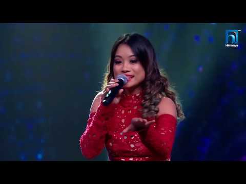 Mechu Dhimal  Nacha Firiri  Voice of Nepal Season 2   2019