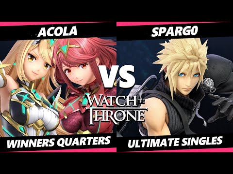 WTT 2023 - Acola (Pyra Mythra) Vs. Spargo (Cloud) Smash Ultimate - SSBU