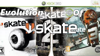 Evolution Of Skate - Skate 3, Skate 2, Skate 1 And Skate IT!