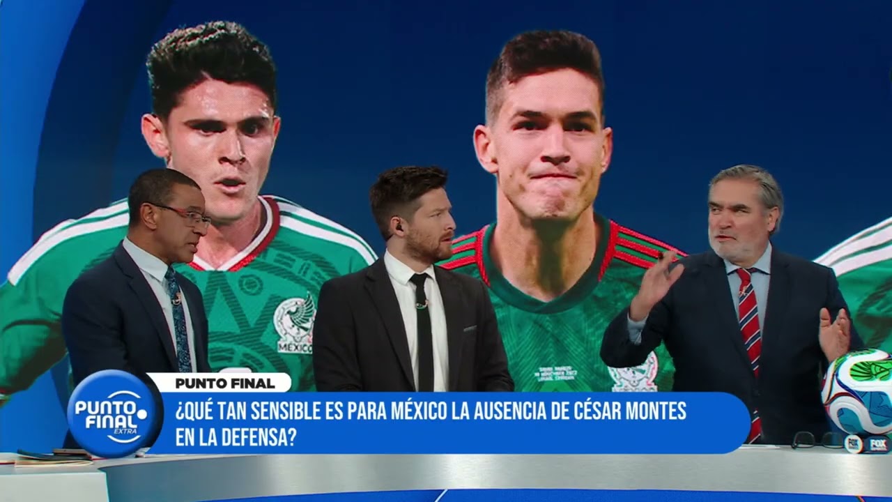 ⚽🇲🇽 SELECCIÓN MEXICANA | ¿Cómo debería reemplazar Javier Aguirre a César Montes? | Punto Final