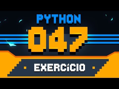 Exercício Python 047 Contagem de pares