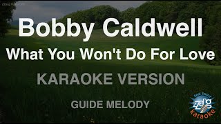Download lagu Bobby Caldwell-What You Won't Do For Love (Melody) (Karaoke Version) mp3